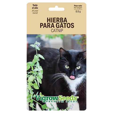 HIERBA GATOS VIGROW SEEDS 0.5G