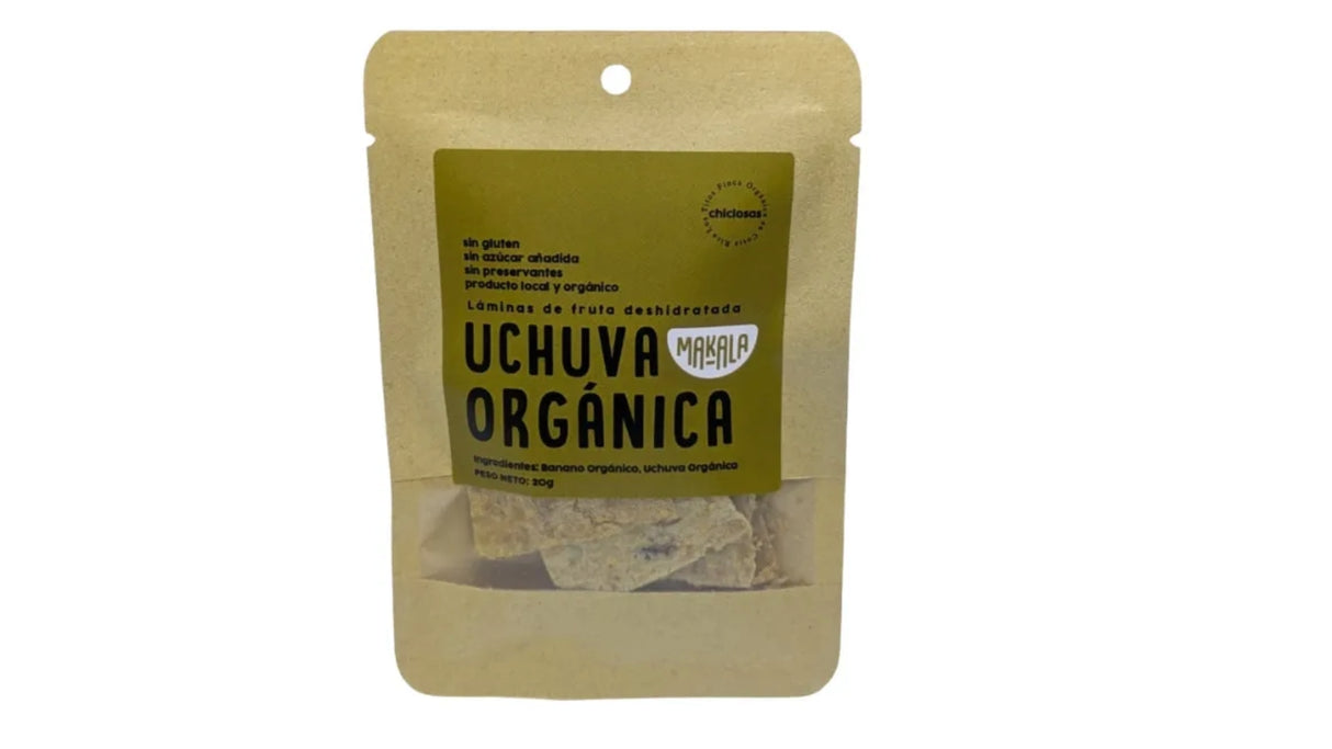 SNACKS FRUTA DESHIDRATADA ORGÁNICA UCHUVA MAKALA 80G