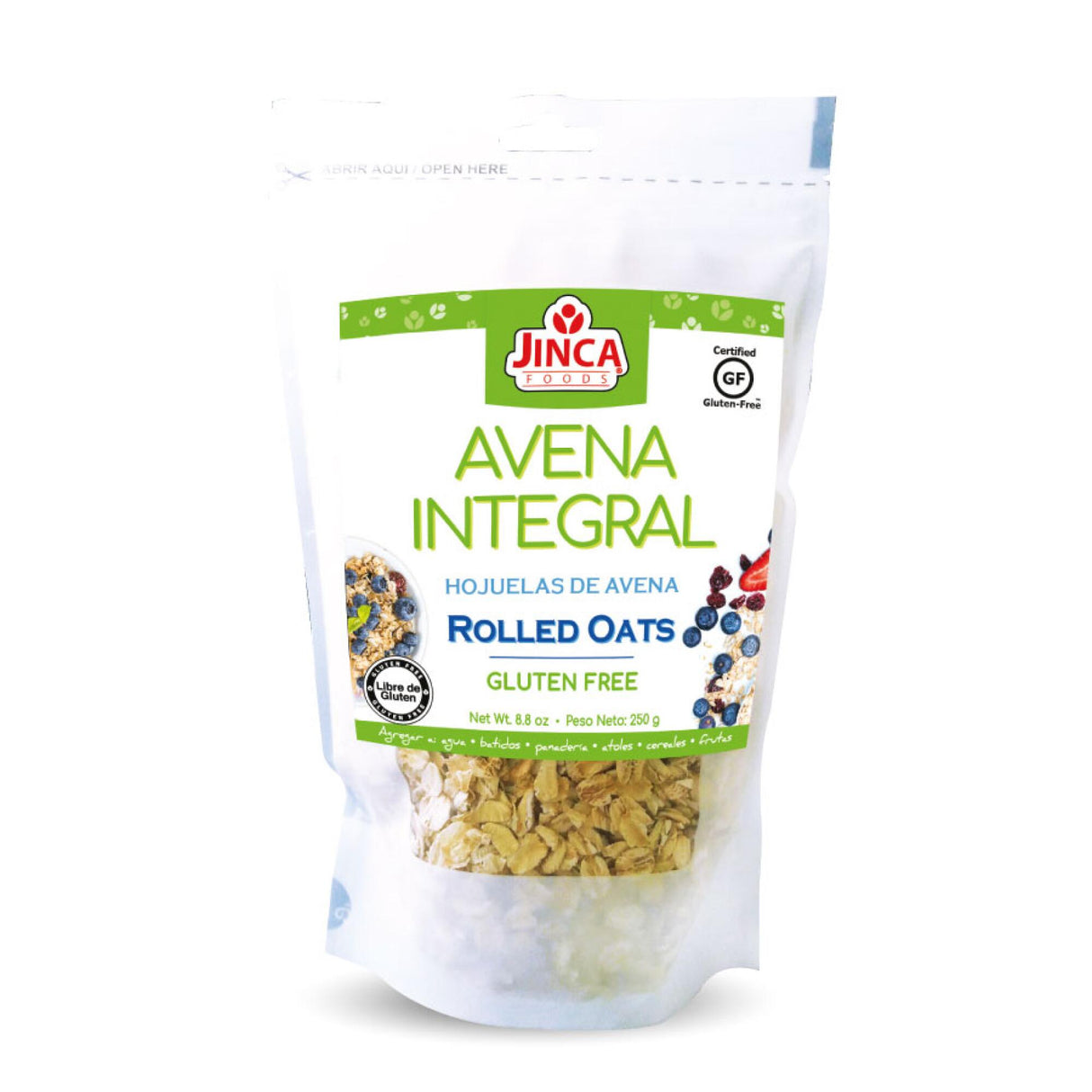 AVENA MOLIDA JINCA 250g