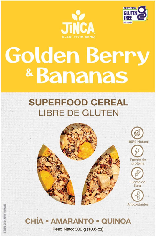 CEREAL GOLDEN BERRY BANANO JINCA 300g