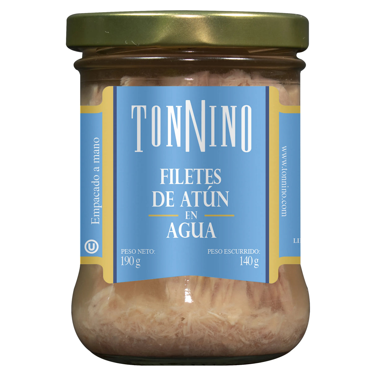 ATÚN EN AGUA TONNINO 140g