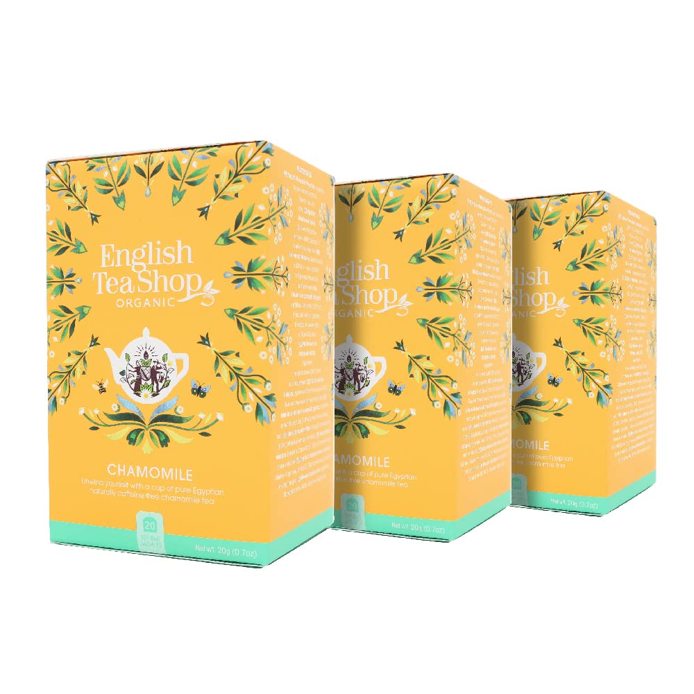 TÉ MANZANILLA ORGÁNICO ENGLISH TEA SHOP 20G