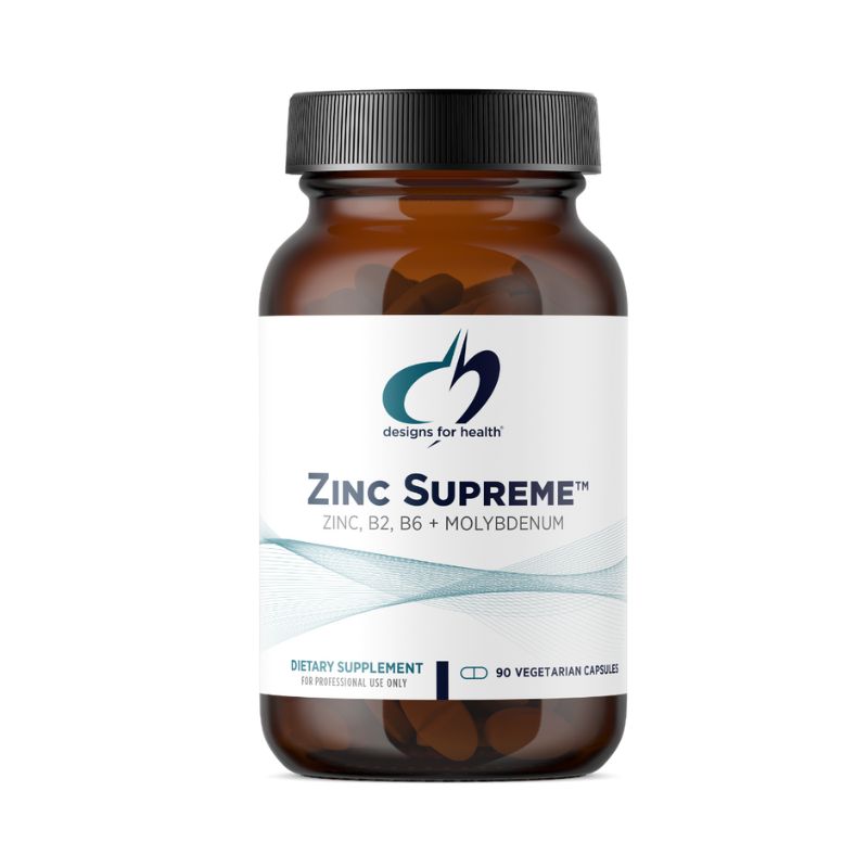 CAPSULA ZINC SUPREME DESIGN FOR HEALTH 90UNIDADES