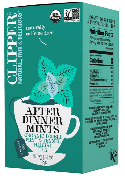 TÉ AFTER DINNER MENTA CLIPPER 38G