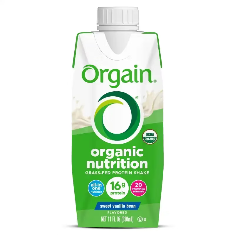 BATIDO VAINILLA ORGAIN 330ML
