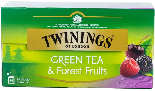 TÉ VERDE FRUTOS DEL BOSQUE TWININGS OF LONDON 25 UNIDADES