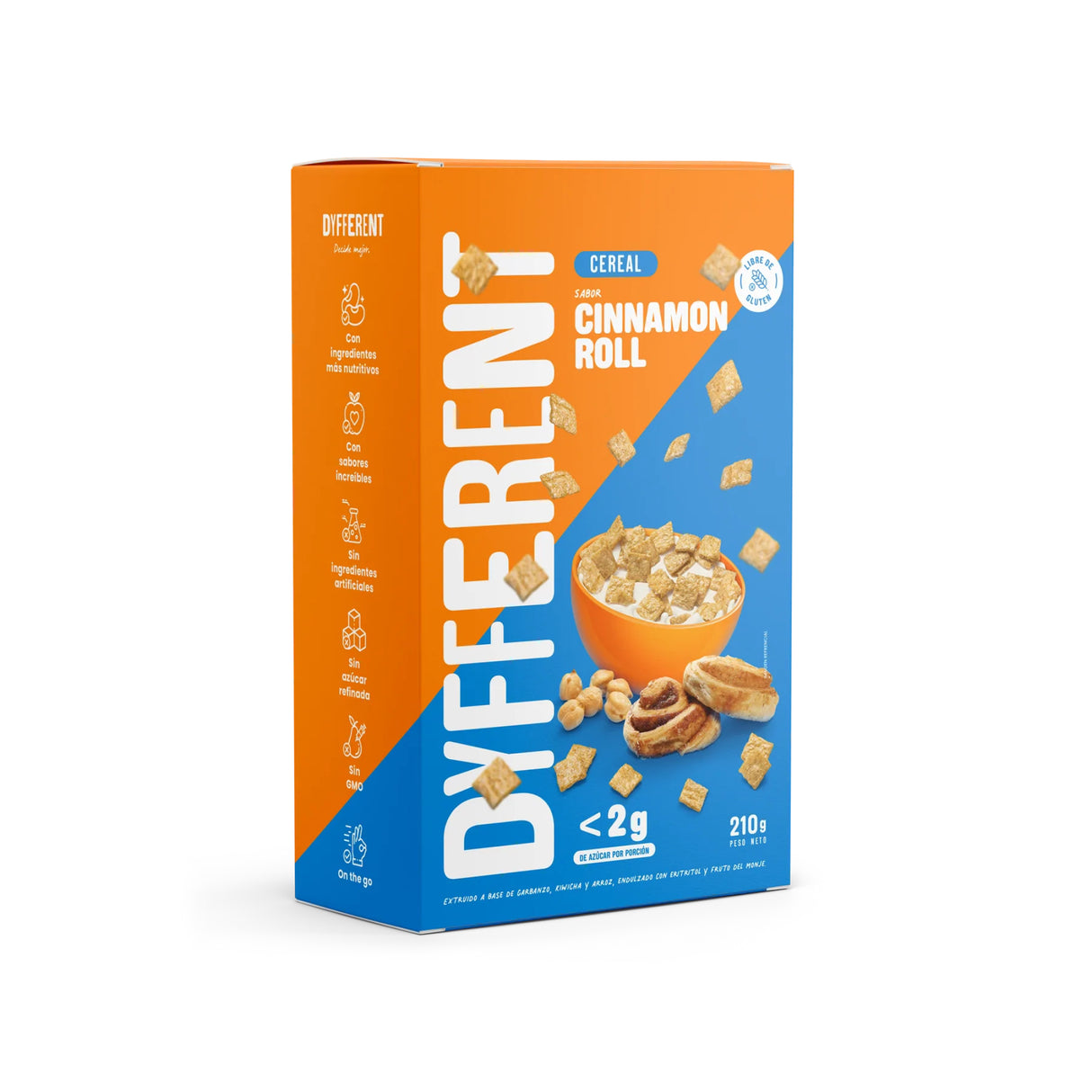 CEREAL CINNAMON ROLL DYFFERENT 210g