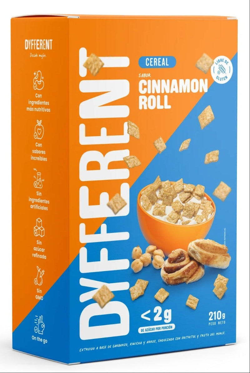 CEREAL CINNAMON ROLL DYFFERENT 210g