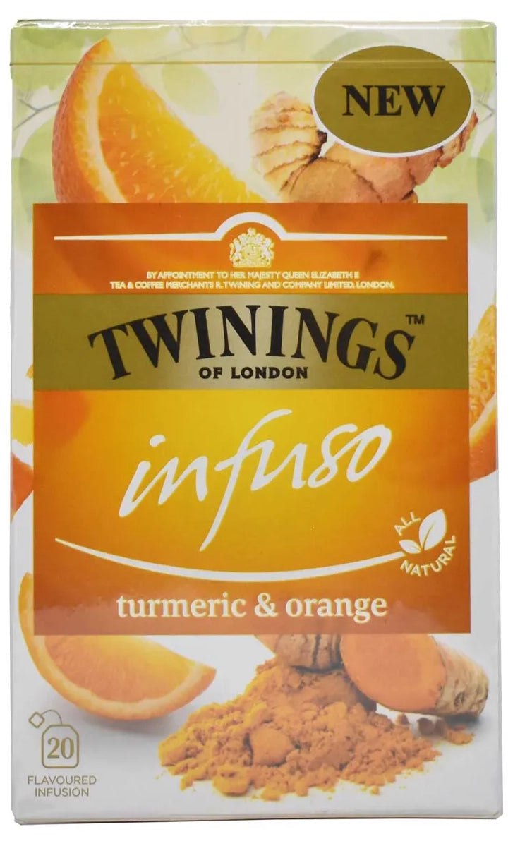 TÉ INFUSIÓN CÚRCUMA NARANJA TWININGS OF LONDON 20 UNIDADES