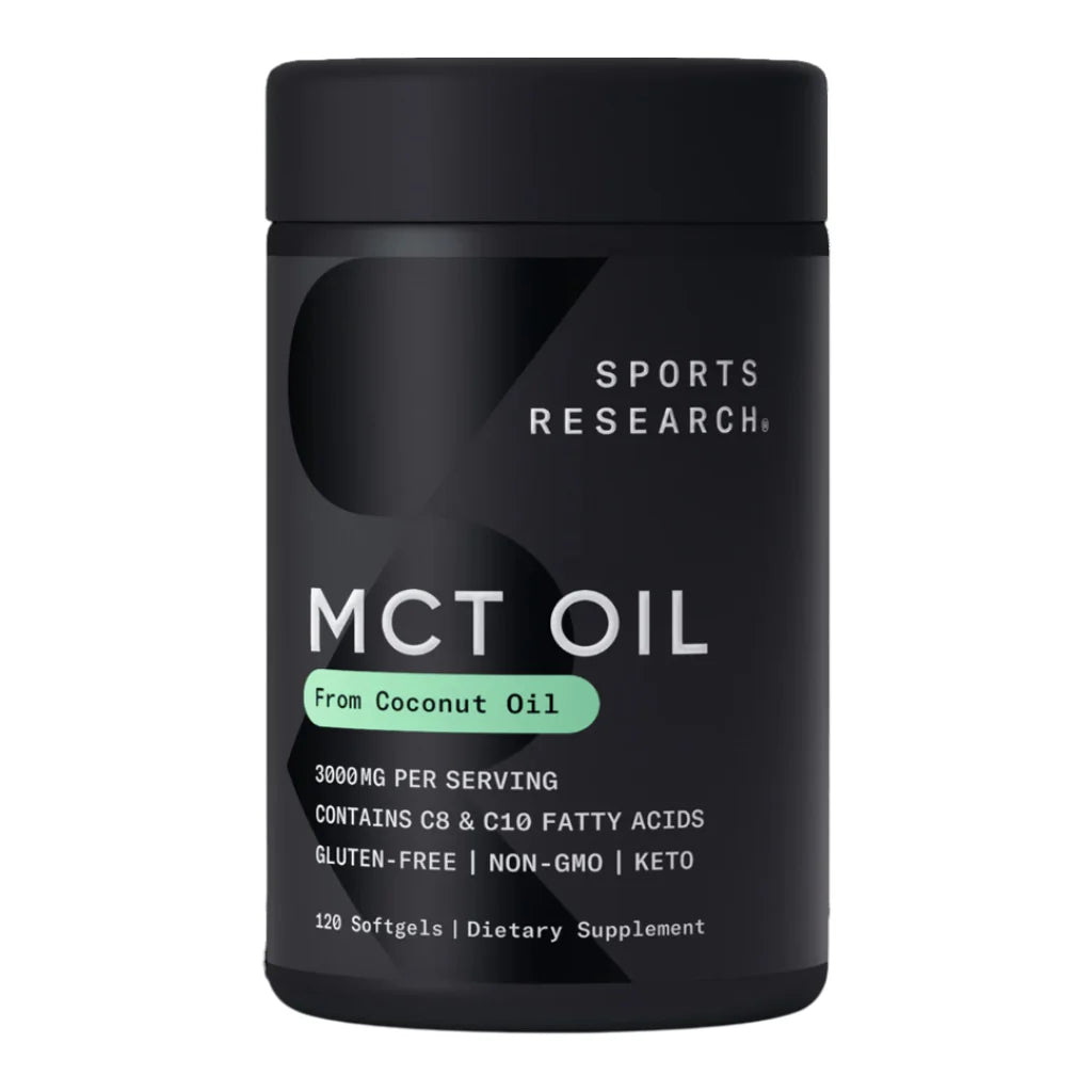 ACEITE COCO MCT SPORTS RESEARCH 120 CÁPSULAS