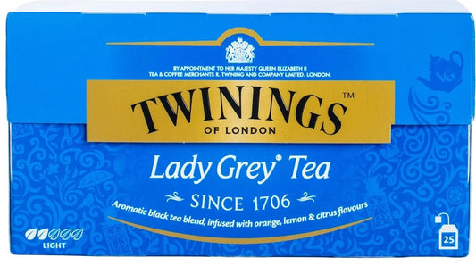 TÉ LADY GREY TWININGS OF LONDON 10 UNIDADES