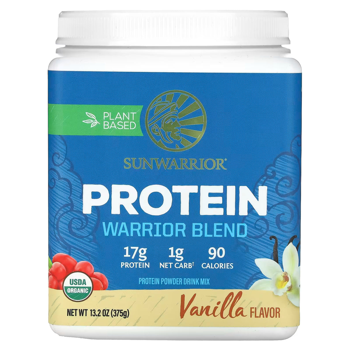 PROTEÍNA WARRIOR BLEND VAINILLA SUNWARRIOR 375G