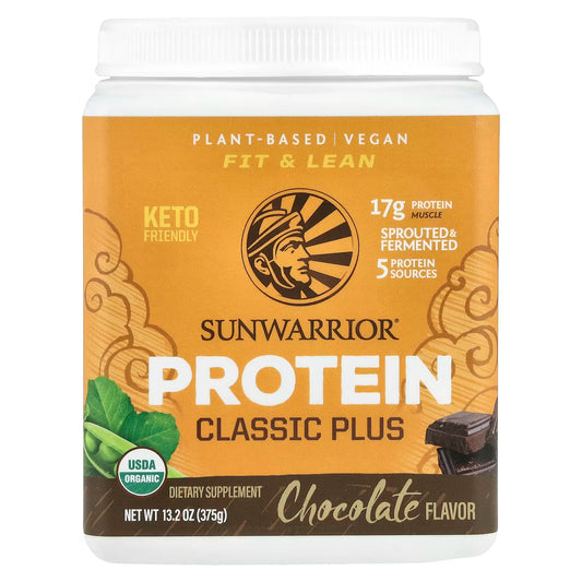 PROTEINA CHOCOLATE CLASSIC PLUS SUNWARRIOR 375G
