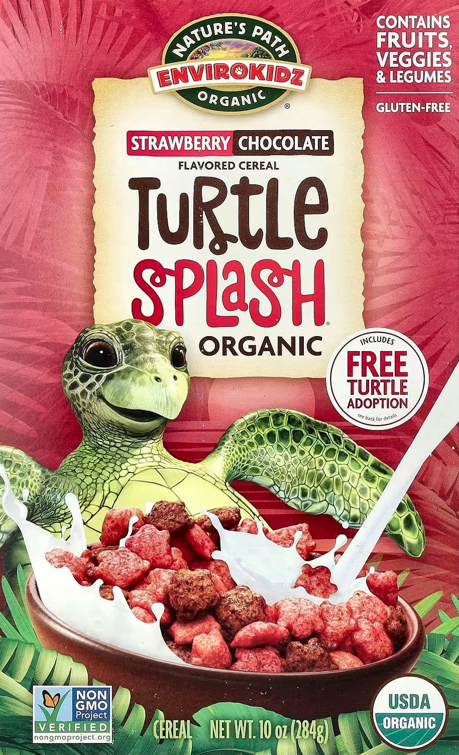 CEREAL ORGÁNICO TORTUGA SPLASH 284G