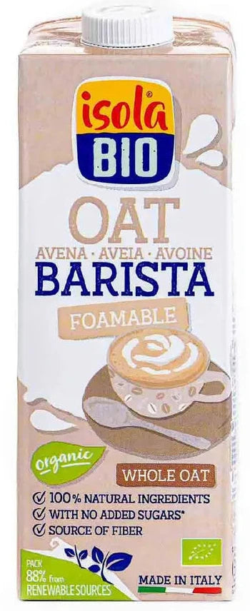 LECHE AVENA BARISTA ISOLA 1L