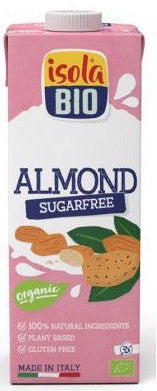 LECHE ALMENDRA SUGAR FREE ISOLA BIO 1L