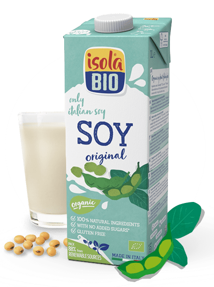 BEBIDA LECHE SOYA ISOLA BIO 1L