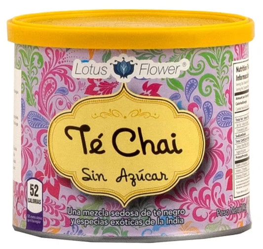 TÉ CHAI SIN AZÚCAR LOTUS FLOWER 200G