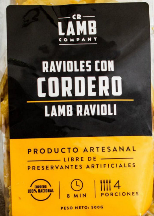 RAVIOLI CORDERO LAMB 500G