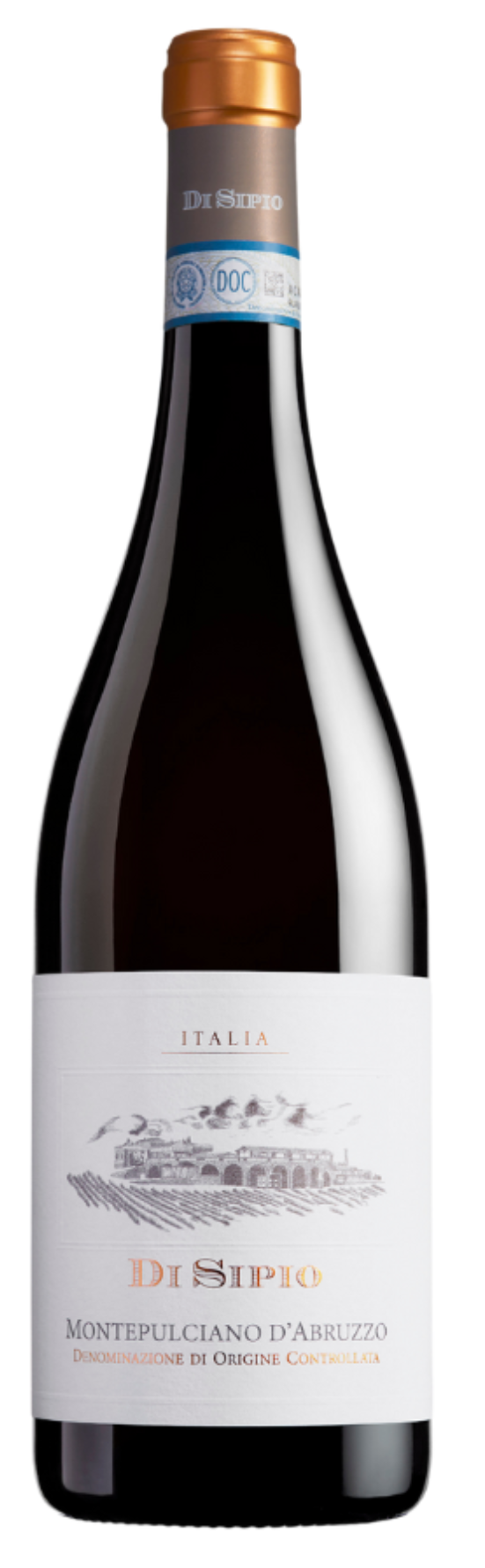 VINO TINTO MONTEPULCIANO D`ABRUZZO -ORGÁNICO - 750ML