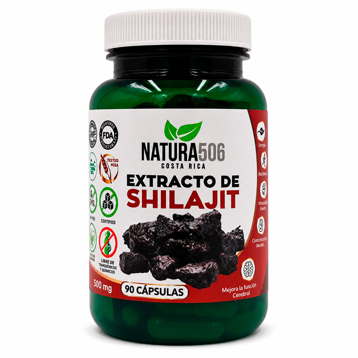 PASTILLA EXTRATO SHILAJIT NATURA 506 90 CÁPSULAS