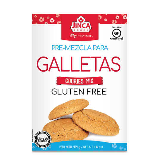 PRE MEZCLA PARA GALLETAS GLUTEN FREE 454G