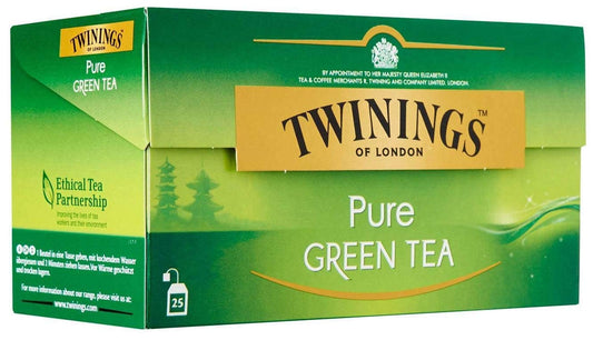 PURE GREEN TEA TWININGS OF LONDON 25 UNIDADES
