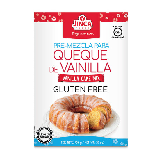 PRE MEZCLA PARA QUEQUE DE VAINILLA JINCA 454G