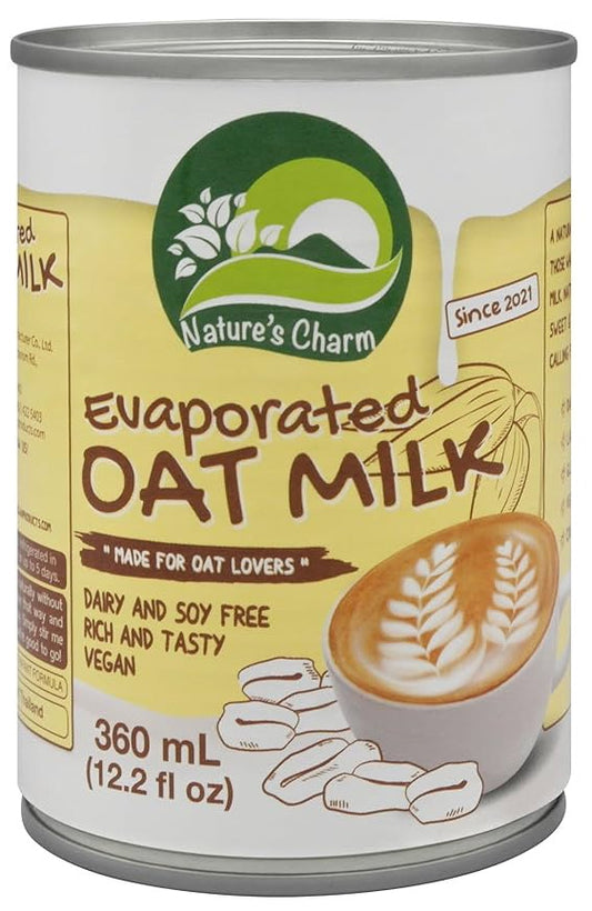 LECHE EVAPORADA DE AVENA NATURE´S CHARM 360ML