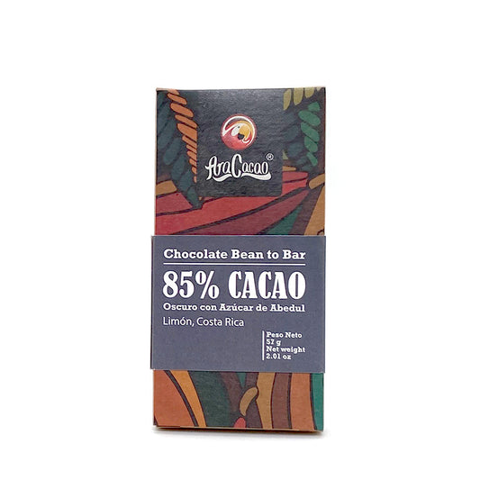 CHOCOLATE BARRA OSCURO 85% ARACACAO 30G