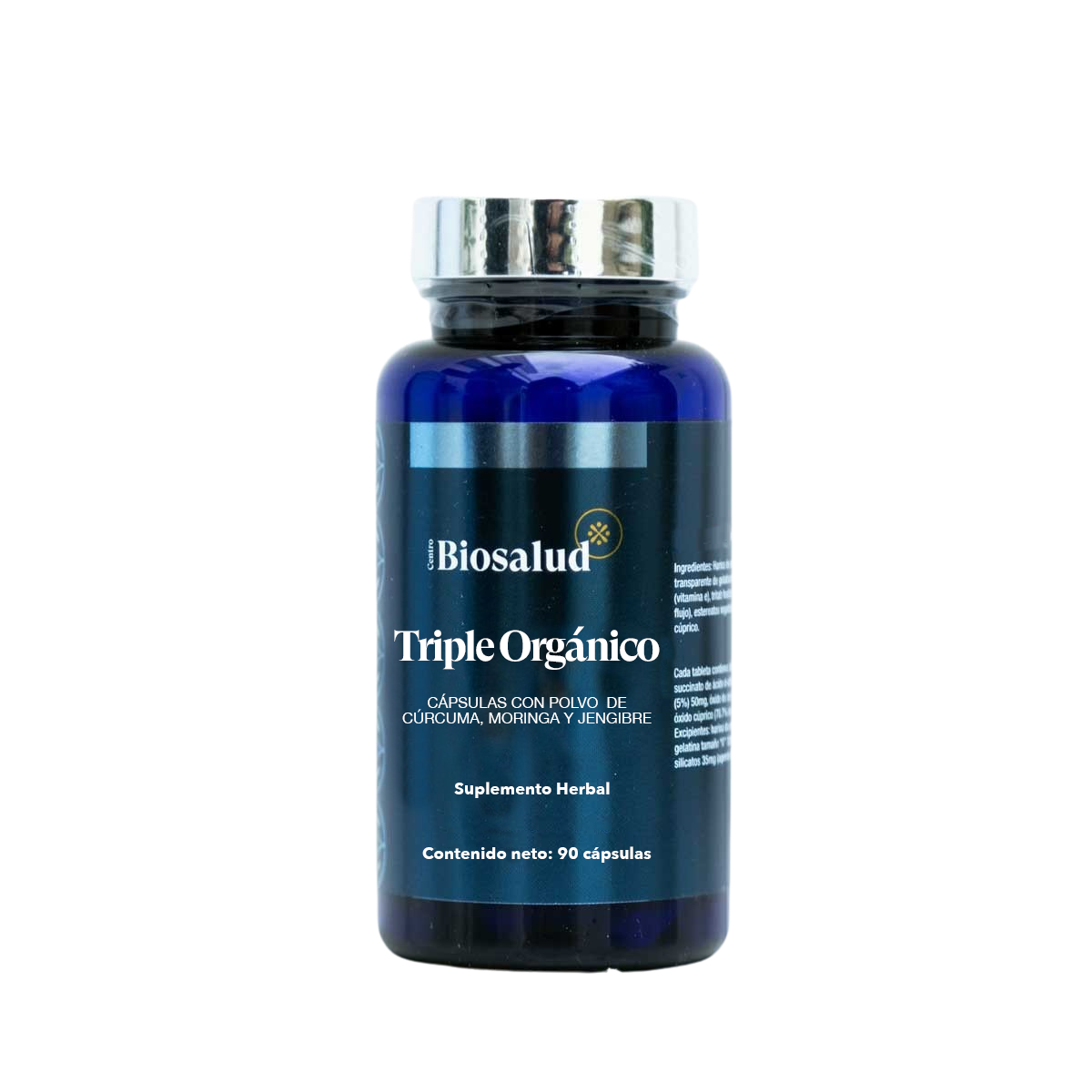TRIPLE ORGÁNICO 90 CÁPSULAS BIOSALUD