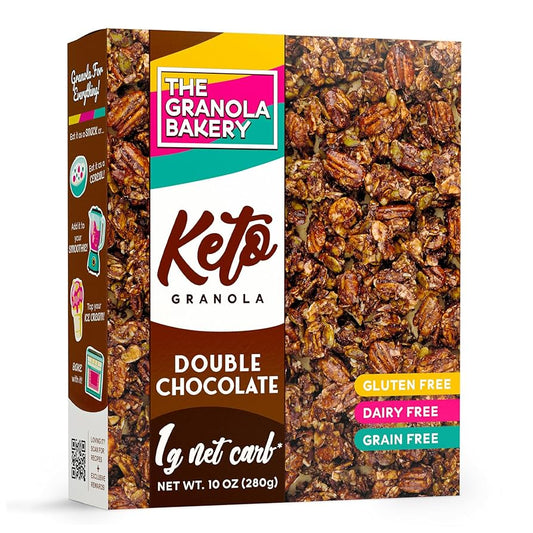 GRANOLA KETO DOUBLE CHOCOLATE THE GRANOLA BAKERY 280G