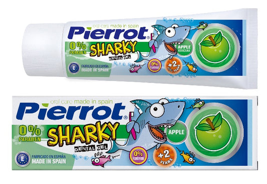 PASTA DENTAL SIN FLUOR SHARKY PIERROT