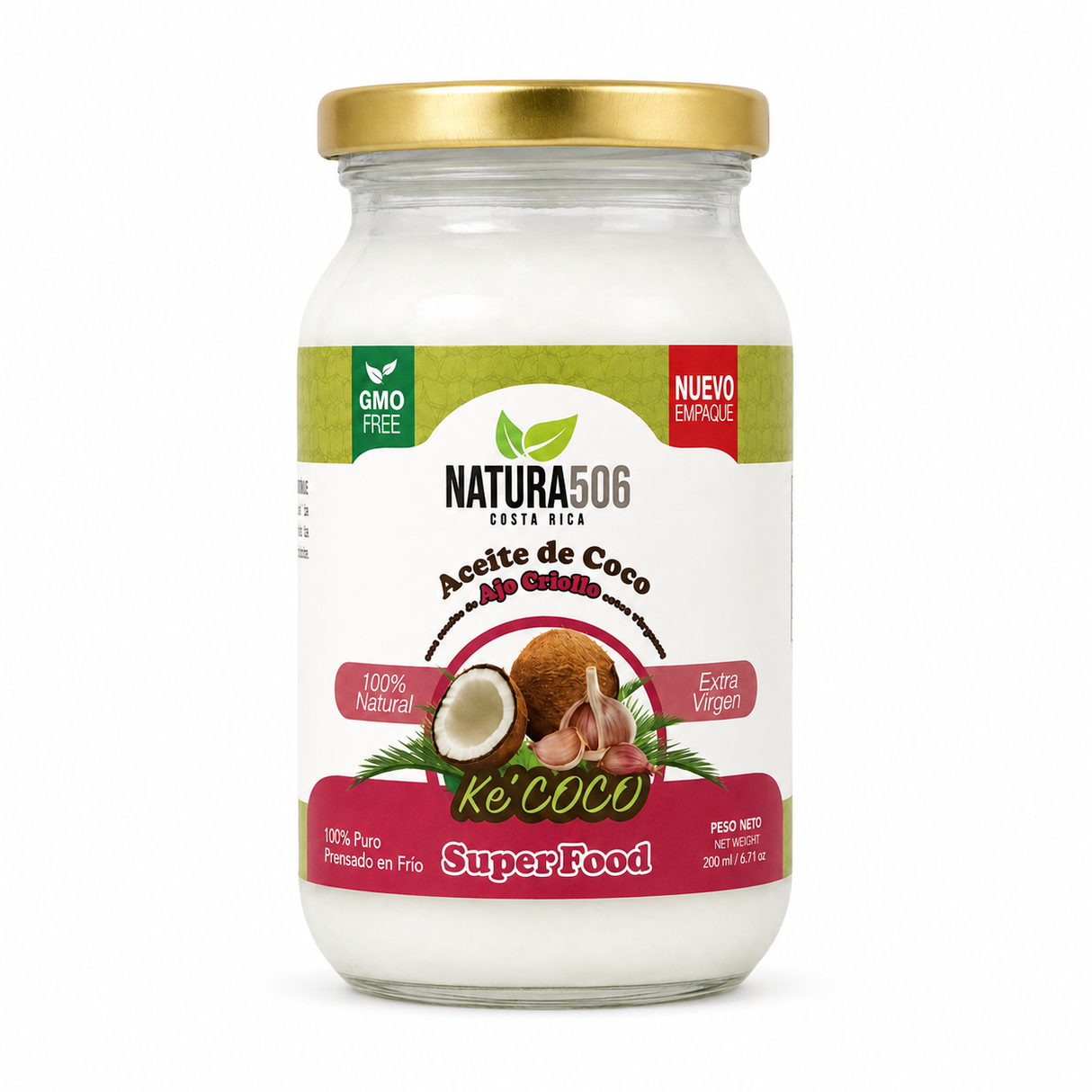 ACEITE COCO EXTRA VIRGEN NATURA 506 250ML