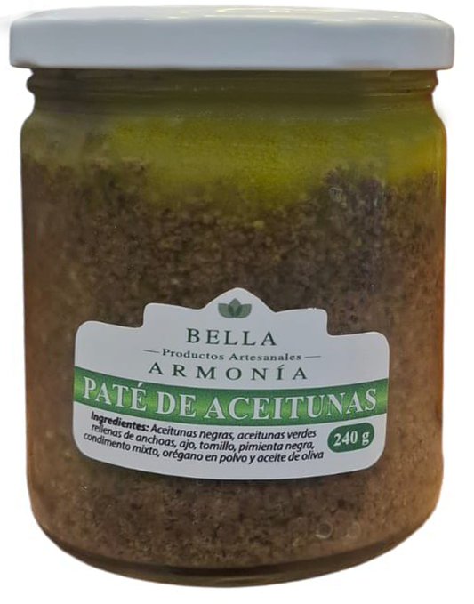 PATÉ DE ACEITUNAS  BELLA ARMONÍA 240