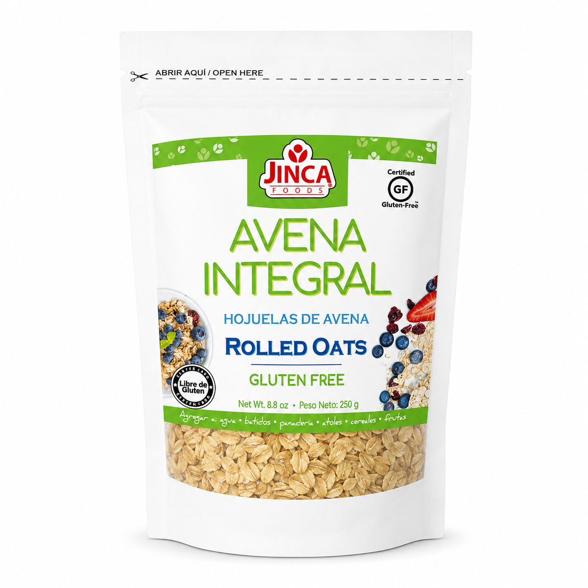AVENA MOLIDA JINCA 250g