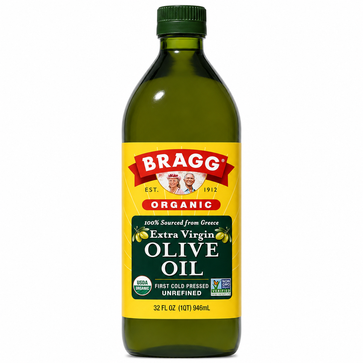 ACEITE DE OLIVA EXTRA VIRGEN ORGÁNICO BRAGG 946ML