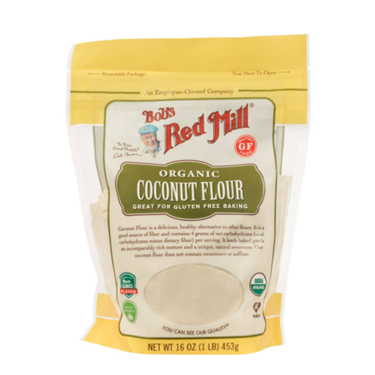 HARINA DE COCO ORGÁNICA BOBS RED MILL 453G