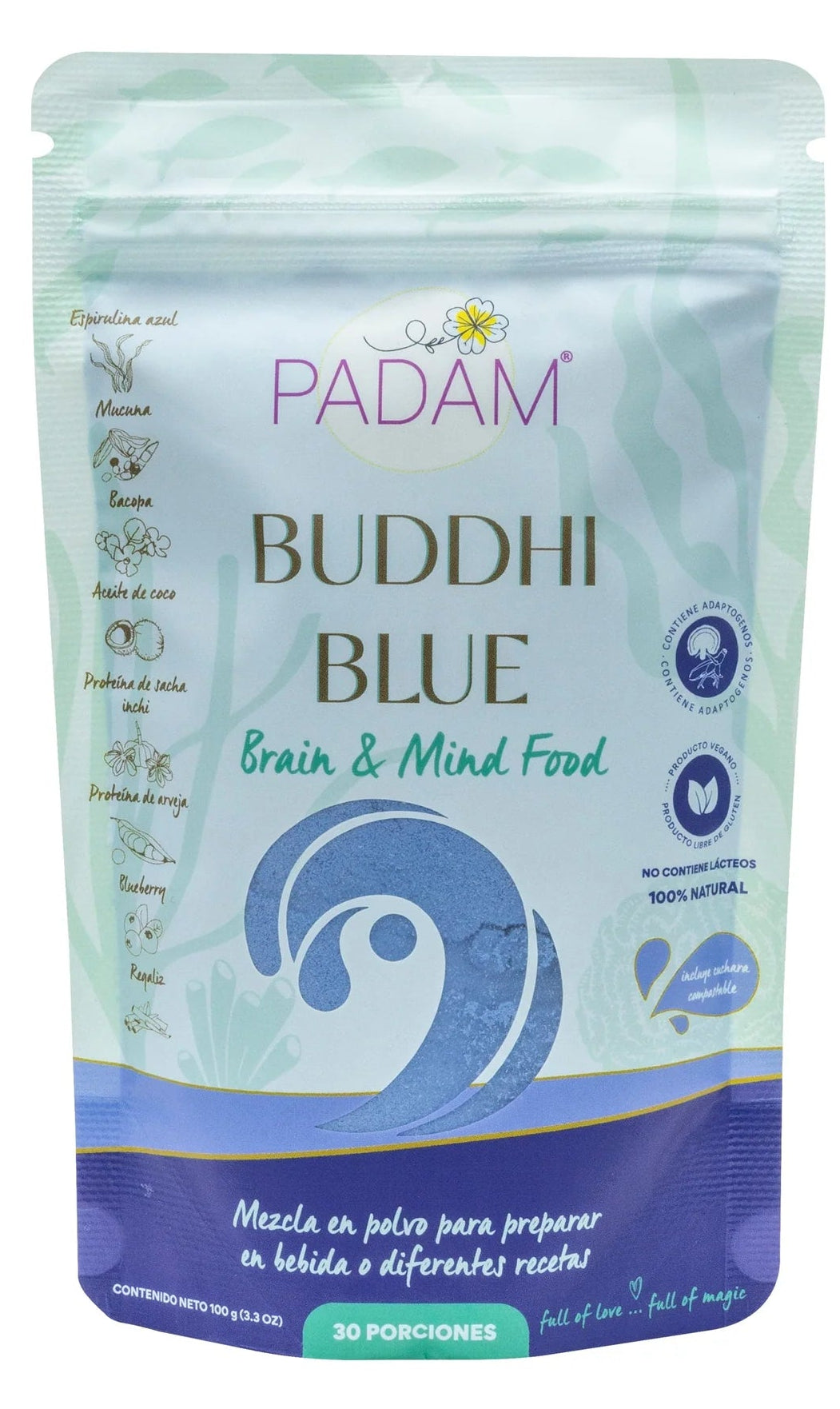 MEZCLA BUDDHI BLUE PADAM 100G