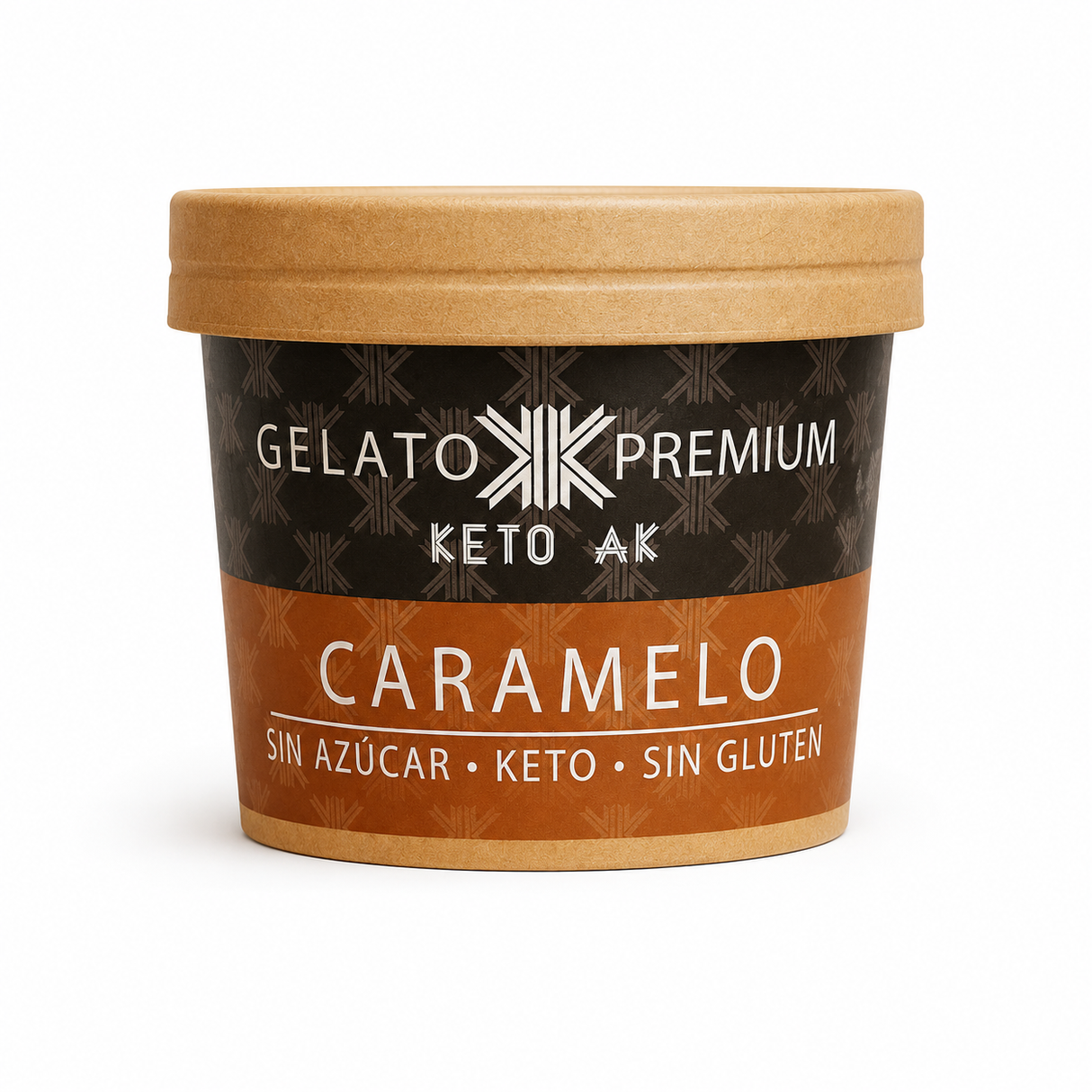 GELATO DE CARAMELO SIN AZÚCAR KETO AK - 220G