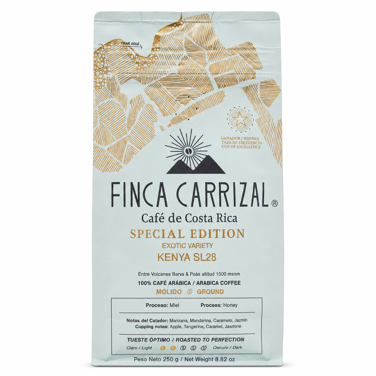 CAFÉ MOLIDO KENYA FINCA CARRIZAL 250G
