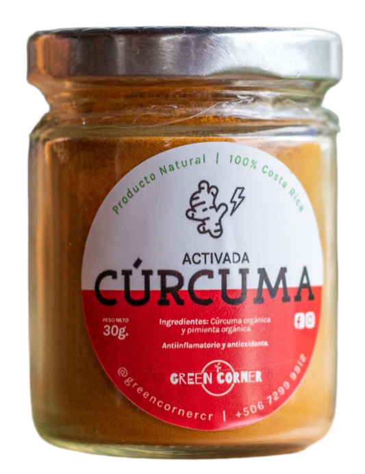 CURCUMA ACTIVADA GREEN CORNER FRASCO 40G