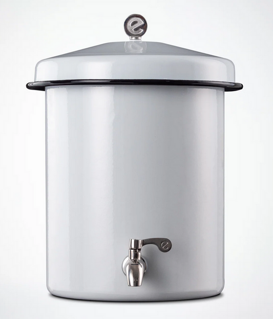 MINI ECOFLITRO DE PELTRE BLANCO