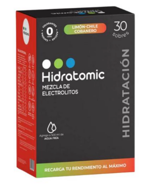 ELECTROLYTE LIMÓN CHILE COBANERO HIDRATOMIC 30 STICK PACK