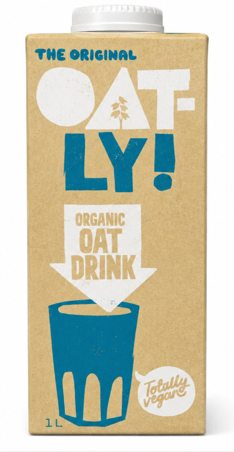 BEBIDA AVENA ORGÁNICA OATLY 1L