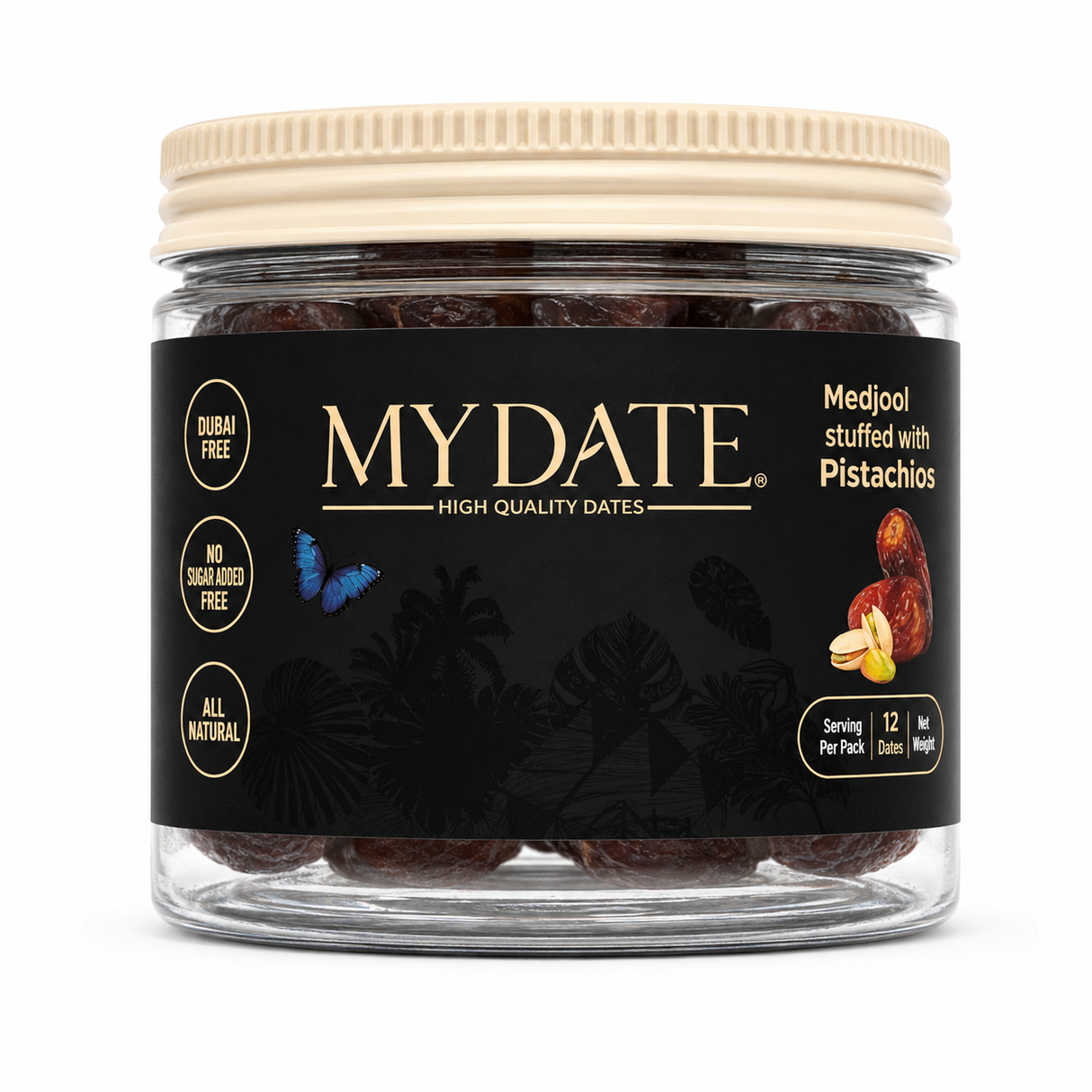 TARRO DATILES CREMA PISTACHO MYDATE 110g