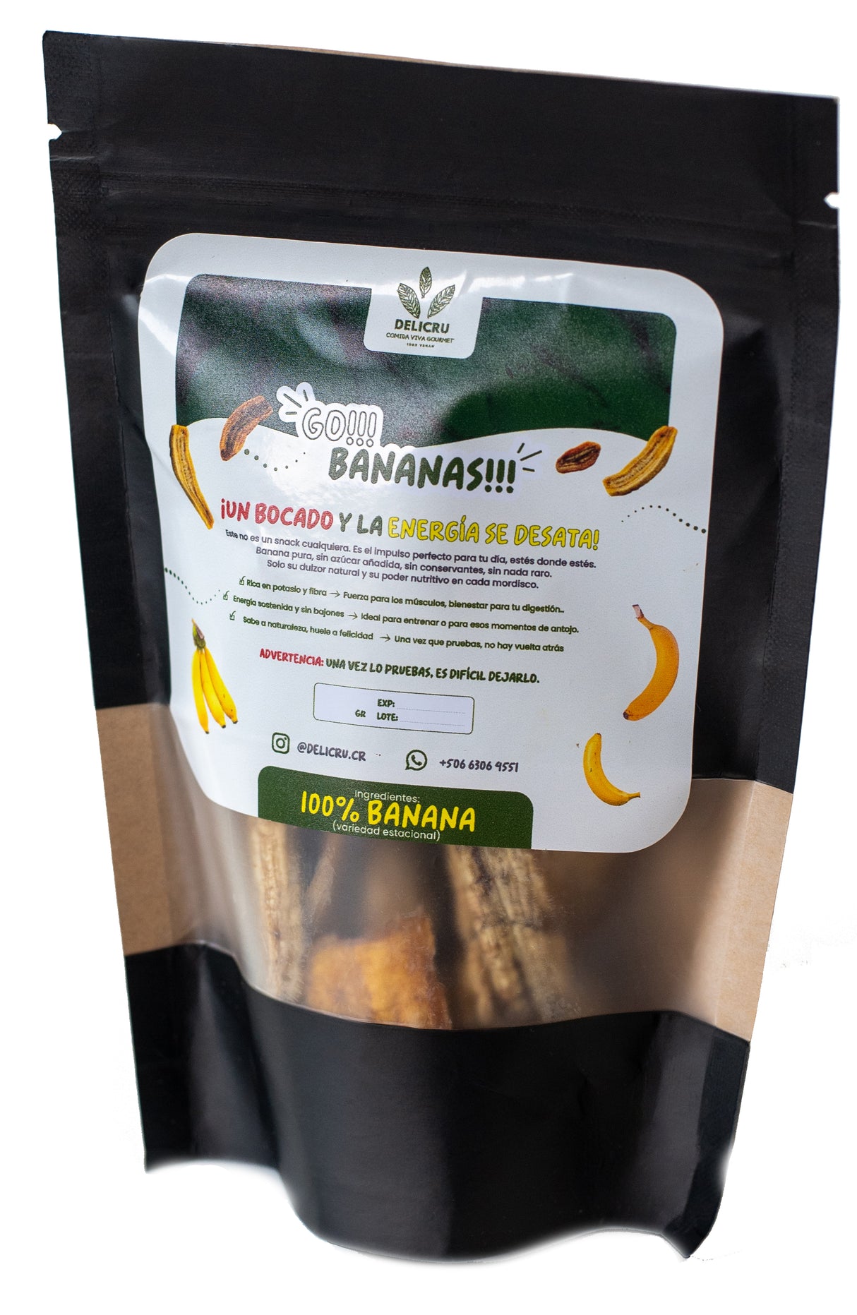 BANANAS DELICRU 120G