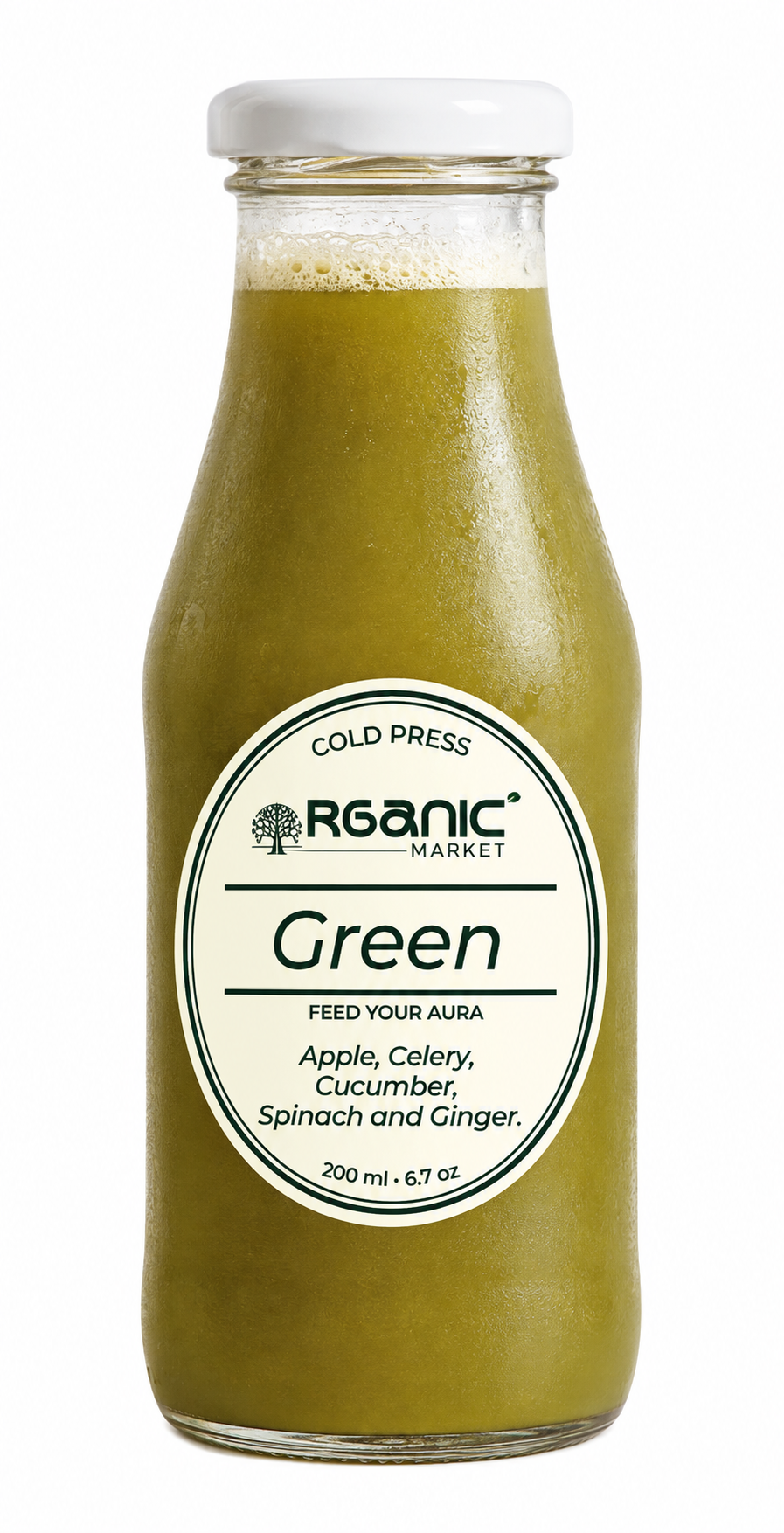 COLD PRESS HOME MADE GREEN 200ML