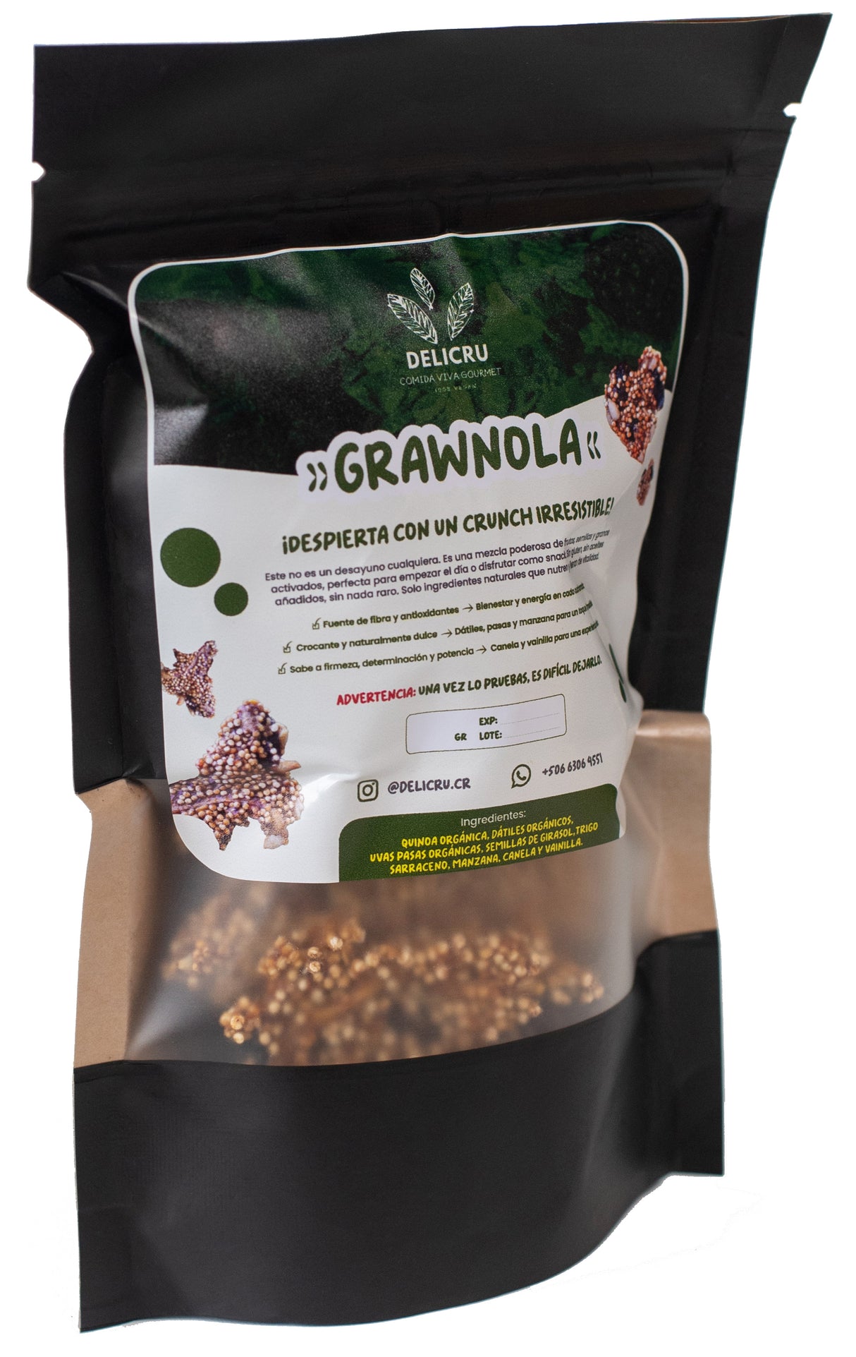 GRAWNOLA DELICRU 100G