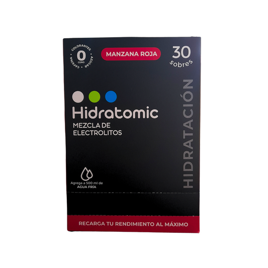 ELECTROLYTE MANZANA ROJA HIDRATOMIC 30 STICK PACK